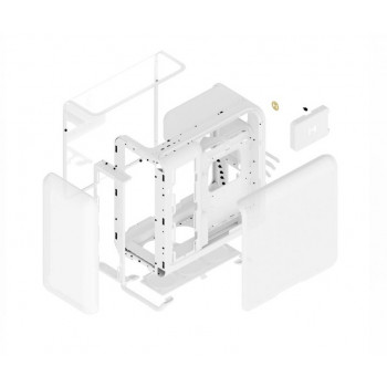 HYTE X50 Midi Tower Blanc