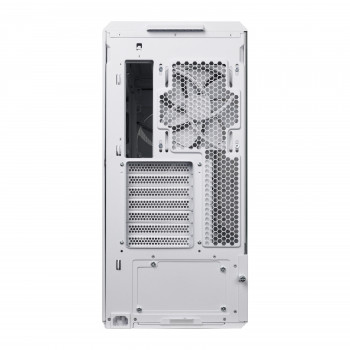 Lian Li Lancool LAN217W unité centrale Midi Tower Blanc, Bois