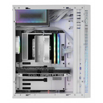Mars Gaming MC-Blaze Midi Tower Blanc
