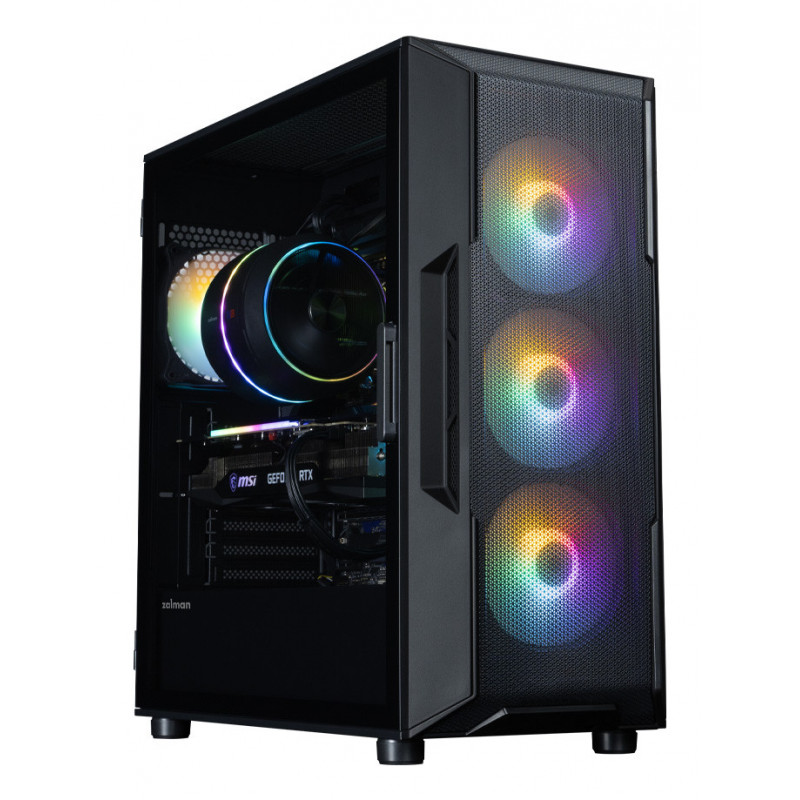 Zalman I3 NEO V2 BLACK unité centrale Midi Tower Noir