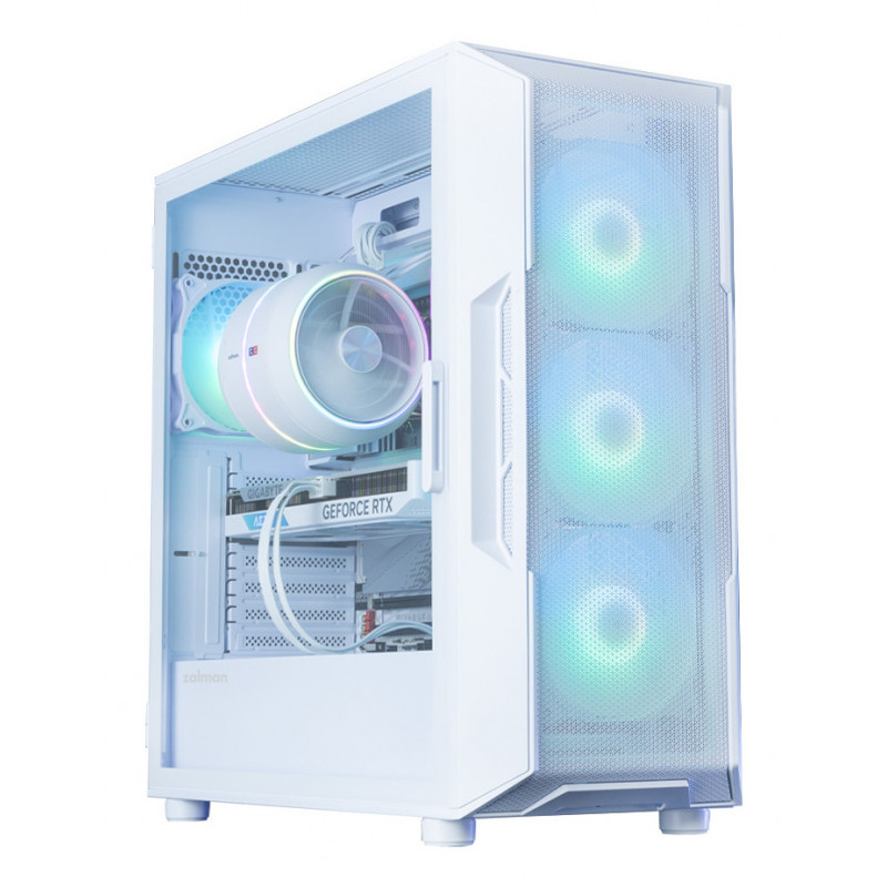 Zalman i3 NEO ARGB V2 WHITE Midi Tower Blanc