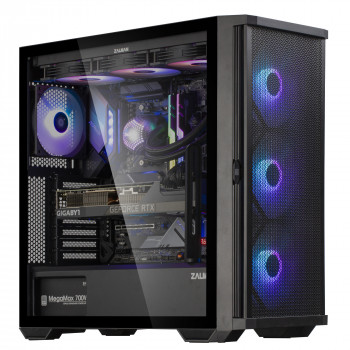 Zalman Z10 PLUS unité centrale Midi Tower Noir