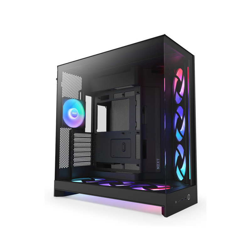 NZXT H9 Flow RGB+ Midi Tower Noir