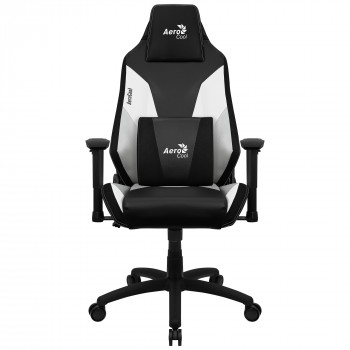 Aerocool Admiral Siège de jeu universel Siège rembourré Noir, Gris, Blanc