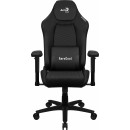 Aerocool CROWNBK Siège pour jeu vidéo Siège de jeu universel Siège rembourré Noir