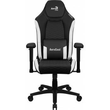 Aerocool CROWNBW Siège pour jeu vidéo Siège de jeu universel Siège rembourré Noir, Blanc