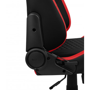 Aerocool CROWNBR Siège pour jeu vidéo Siège de jeu universel Siège rembourré Noir, Rouge