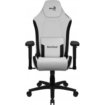 Aerocool CROWNMOONSW Siège pour jeu vidéo Siège de jeu universel Siège rembourré Blanc