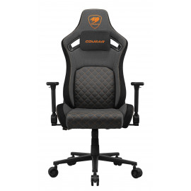 COUGAR CGR-DFF-GRB Siège de jeu sur PC Siège capitonné Noir, Or