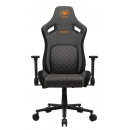 COUGAR CGR-DFF-GRB Siège de jeu sur PC Siège capitonné Noir, Or