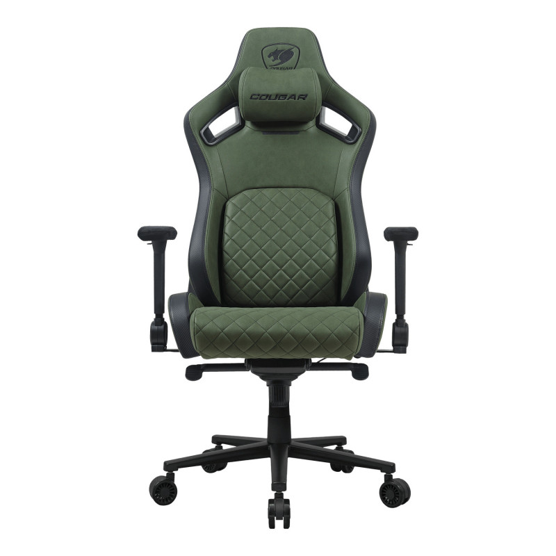 COUGAR DEFENSOR S ARMY GREEN F Siège de jeu universel Chaise avec assise rembourrée Vert
