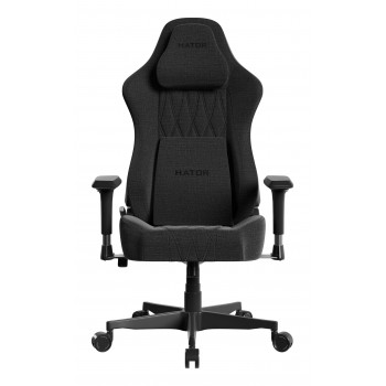 HATOR Darkside 3L Fabric Siège de jeu universel Noir