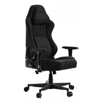 HATOR Darkside 3L Fabric Siège de jeu universel Noir