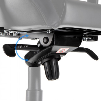 noblechairs EPIC Siège de jeu sur PC Siège rembourré Noir