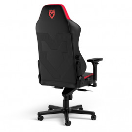 noblechairs NBL-HRO-PU-MSE Siège pour jeu vidéo Siège de jeu sur PC Siège rembourré Noir, Rouge