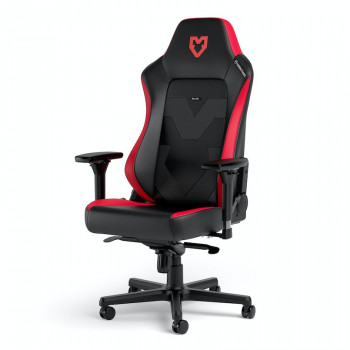 noblechairs NBL-HRO-PU-MSE Siège pour jeu vidéo Siège de jeu sur PC Siège rembourré Noir, Rouge