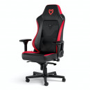 noblechairs NBL-HRO-PU-MSE Siège pour jeu vidéo Siège de jeu sur PC Siège rembourré Noir, Rouge