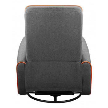 COUGAR CGR-FDF-GRO Fauteuil de gaming Chaise avec assise rembourrée Gris, Orange