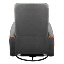 COUGAR CGR-FDF-GRO Fauteuil de gaming Chaise avec assise rembourrée Gris, Orange