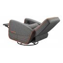 COUGAR CGR-FDF-GRO Fauteuil de gaming Chaise avec assise rembourrée Gris, Orange