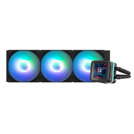 Zalman ALPHA2 DS A36 BLACK système de refroidissement d’ordinateur Processeur Refroidisseur de liquide tout-en-un 12 cm Noir 1