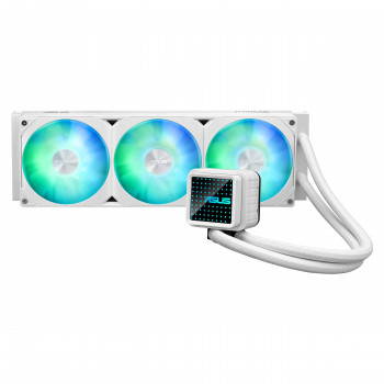 ASUS Prime LC 360 ARGB White Edition Processeur Refroidisseur de liquide tout-en-un 12 cm Blanc 1 pièce(s)