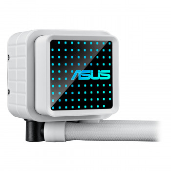 ASUS Prime LC 360 ARGB White Edition Processeur Refroidisseur de liquide tout-en-un 12 cm Blanc 1 pièce(s)