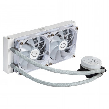 Cooler Master MasterLiquid 240L Core ARGB White Processeur Kit de refroidissement du liquide 12 cm Blanc