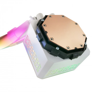 Mars Gaming ML-ULTRA240 Processeur Refroidisseur de liquide tout-en-un Blanc 1 pièce(s)