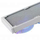 Mars Gaming MLONE360W système de refroidissement d’ordinateur Processeur Refroidisseur de liquide tout-en-un 12 cm Blanc 1