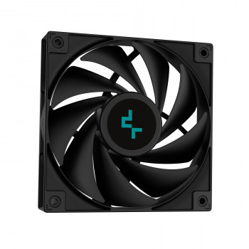 DeepCool LS720S Zero Dark Processeur Refroidisseur de liquide tout-en-un 12 cm Noir 1 pièce(s)
