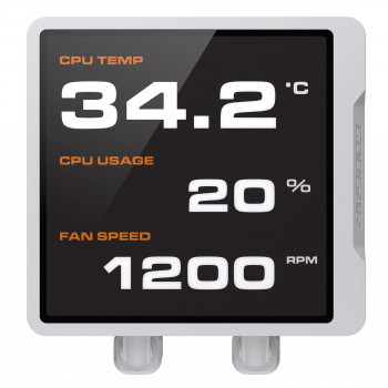 COUGAR CGR-PSDVPRGB-W-360 Processeur Refroidisseur de liquide tout-en-un 12 cm Blanc