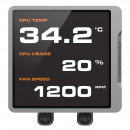 COUGAR CGR-PSDVPRGB-B-360 Processeur Refroidisseur de liquide tout-en-un 12 cm Noir