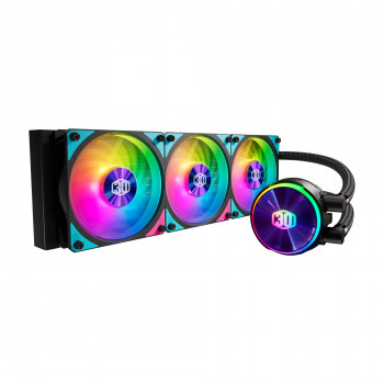 Cooler Master MasterLiquid PL360 Flux 30th Anniversary Edition Boitier PC Kit de refroidissement du liquide 12 cm Noir
