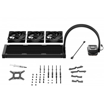 be quiet! PURE LOOP 3 Processeur Refroidisseur de liquide tout-en-un 12 cm Noir 1 pièce(s)