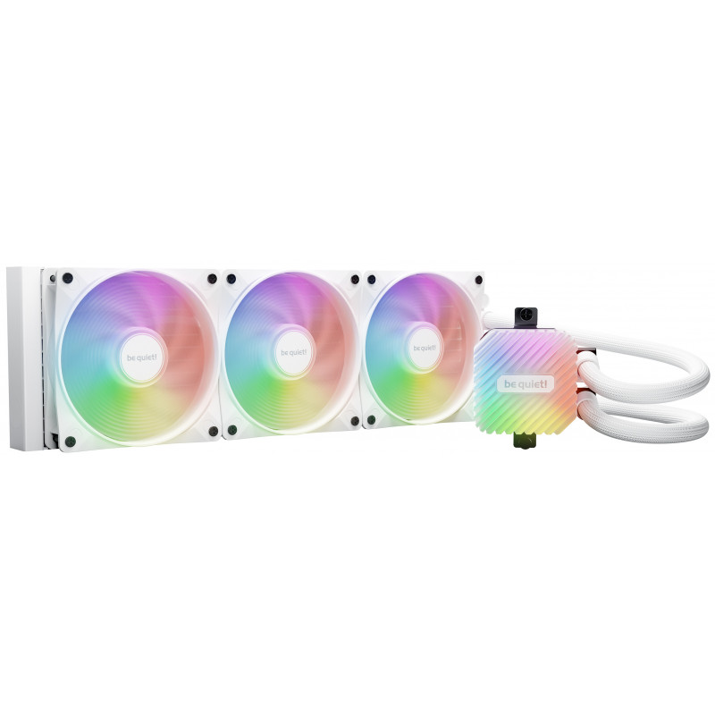 be quiet! Light Loop 360 mm White | Système de refroidissement liquide tout-en-un, 360 mm, blanc, socket Intel et AMD, ARGB