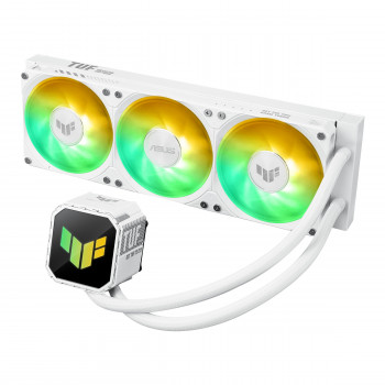 ASUS TUF Gaming LC III 360 ARGB White Edition Boitier PC Refroidisseur de liquide tout-en-un 12 cm Blanc