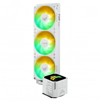 ASUS TUF Gaming LC III 360 ARGB White Edition Boitier PC Refroidisseur de liquide tout-en-un 12 cm Blanc