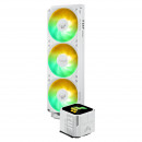 ASUS TUF Gaming LC III 360 ARGB White Edition Boitier PC Refroidisseur de liquide tout-en-un 12 cm Blanc