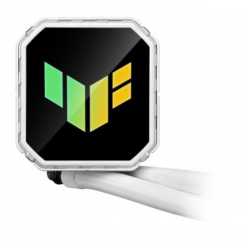 ASUS TUF Gaming LC III 360 ARGB White Edition Boitier PC Refroidisseur de liquide tout-en-un 12 cm Blanc