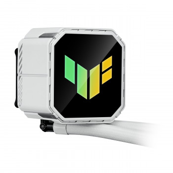 ASUS TUF Gaming LC III 360 ARGB White Edition Boitier PC Refroidisseur de liquide tout-en-un 12 cm Blanc