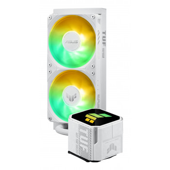 ASUS TUF GAMING LC III 240 ARGB WHT Processeur Refroidisseur de liquide tout-en-un 12 cm Blanc