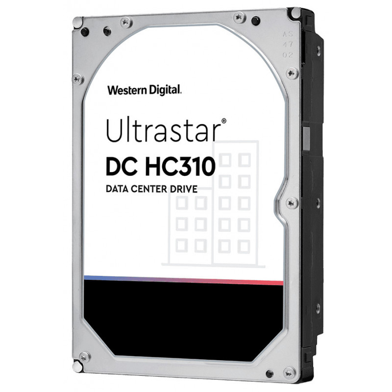 Western Digital Ultrastar DC HC310 HUS726T4TAL5204 disque dur 4 To 7200 tr min 256 Mo 3.5" SAS