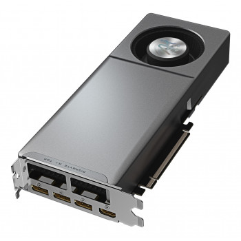 GIGABYTE Radeon AI PRO R9700 AI TOP 32G Carte Graphique – 32 Go GDDR6, 256 bits, PCI-E 5.0, 2920 MHz Fréquence du processeur, 3