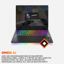 HP OMEN MAX Gaming Laptop 16-ah0018nf Intel Core Ultra 9 275HX Ordinateur portable 40,6 cm (16") WQXGA 32 Go DDR5-SDRAM 2 To