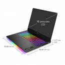 HP OMEN MAX Gaming 16-ak0007nf Copilot+ PC AMD Ryzen AI 9 375 Ordinateur portable 40,6 cm (16") WQXGA 32 Go DDR5-SDRAM 1 To SSD