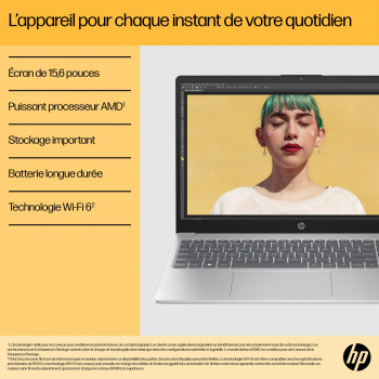 HP 15-fc0165nf AMD Ryzen™ 7 7730U Ordinateur portable 39,6 cm (15.6") Full HD 32 Go DDR4-SDRAM 512 Go SSD Wi-Fi 6 (802.11ax)