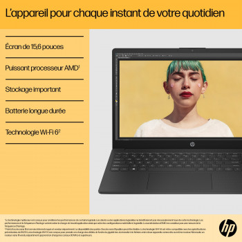 HP 15-fc0120nf AMD Ryzen™ 7 5825U Ordinateur portable 39,6 cm (15.6") Full HD 16 Go DDR4-SDRAM 512 Go SSD Wi-Fi 6 (802.11ax)