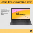 HP 15-fc0120nf AMD Ryzen™ 7 5825U Ordinateur portable 39,6 cm (15.6") Full HD 16 Go DDR4-SDRAM 512 Go SSD Wi-Fi 6 (802.11ax)