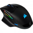 Corsair DARK CORE RGB PRO souris Gaming Droitier RF Wireless + Bluetooth + USB Type-A Optique 18000 DPI